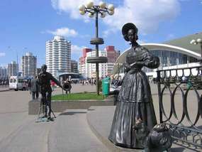 Дама с собачкой в Минске Дама с собачкой в Минске