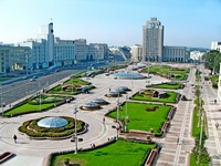 Минск. Площадь Независимости.