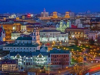 Вечерний Минск. Верхний город. Вечерний Минск. Верхний город.