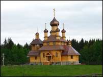 Деревянный храм в Дудутках Деревянный храм в Дудутках