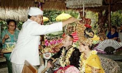 Свадебная церемония на Бали