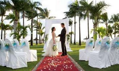 Символическая свадьба на Маврикие