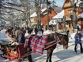 Центральная улица в Закопане