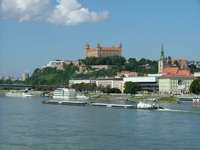 Дунай в столице Братислава