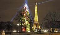 Новогодняя ёлка в Париже