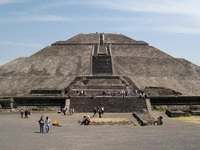 Теотиуакан пирамида Солнца