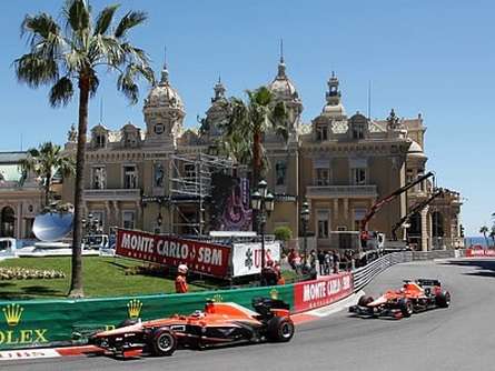 Гонка Формула-1 на улицах Монако
